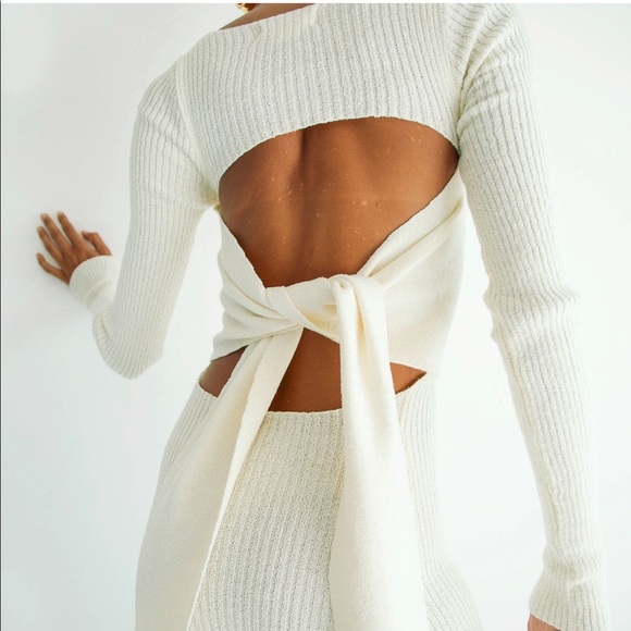 NEW WITH TAGS The Line By K Ribbed Knit Dress, Size X-Small - Picture 4 of 6